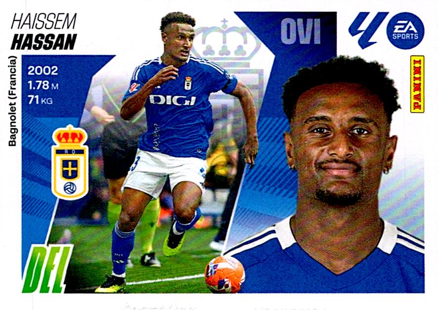 LIGA ESTE 2025/2026 REAL OVIEDO HASSAN Nº17