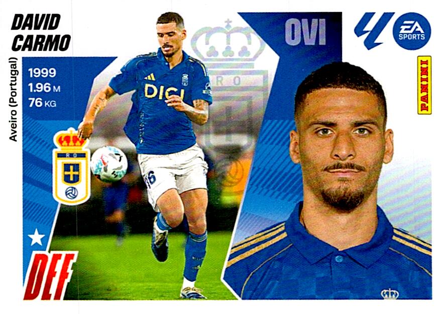 LIGA ESTE 2025/2026 DAVID CARMO ULTIMO FICHAJE Nº61 CUARTA EDICION