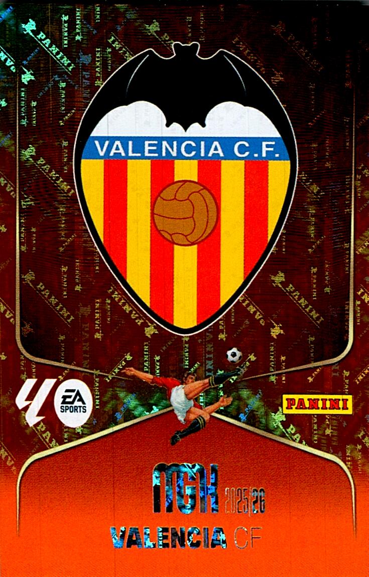 MEGACRACKS 2025/2026 ESCUDO VALENCIA CF Nº343