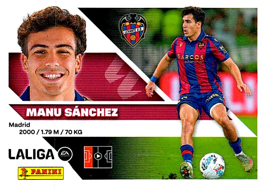 LIGA ESTE 2026/2027  LEVANTE UD MANU SÁNCHEZ Nº9