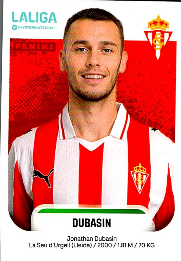 LALIGA HYPERMOTION 2025-26 DUBASIN SPORTING Nº380