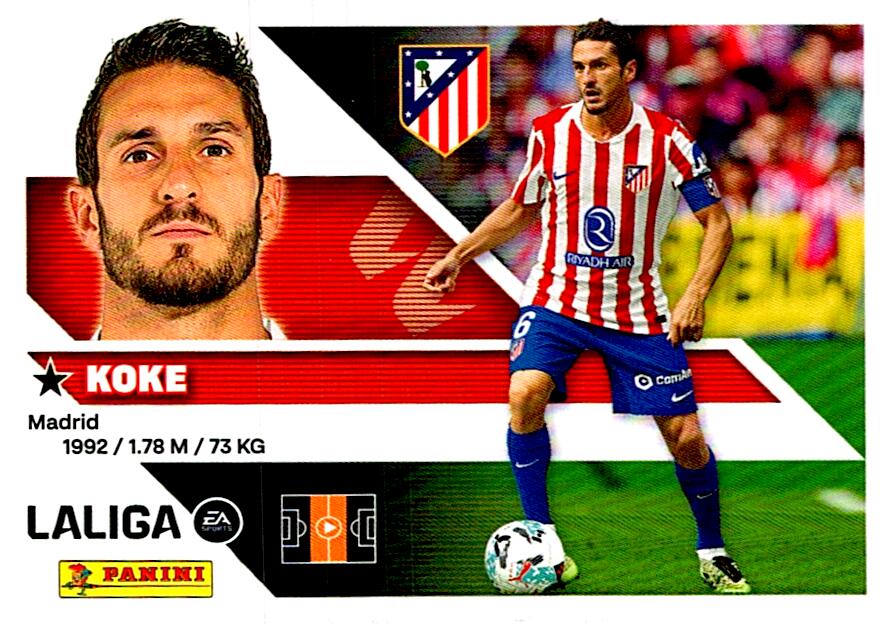 LIGA ESTE 2026/2027 KOKE ATLETICO DE MADRID Nº11