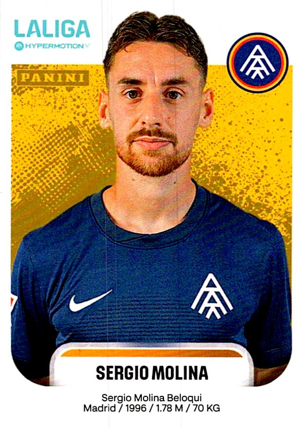 LALIGA HYPERMOTION 2025-26 SERGIO MOLINA ANDORRA Nº50