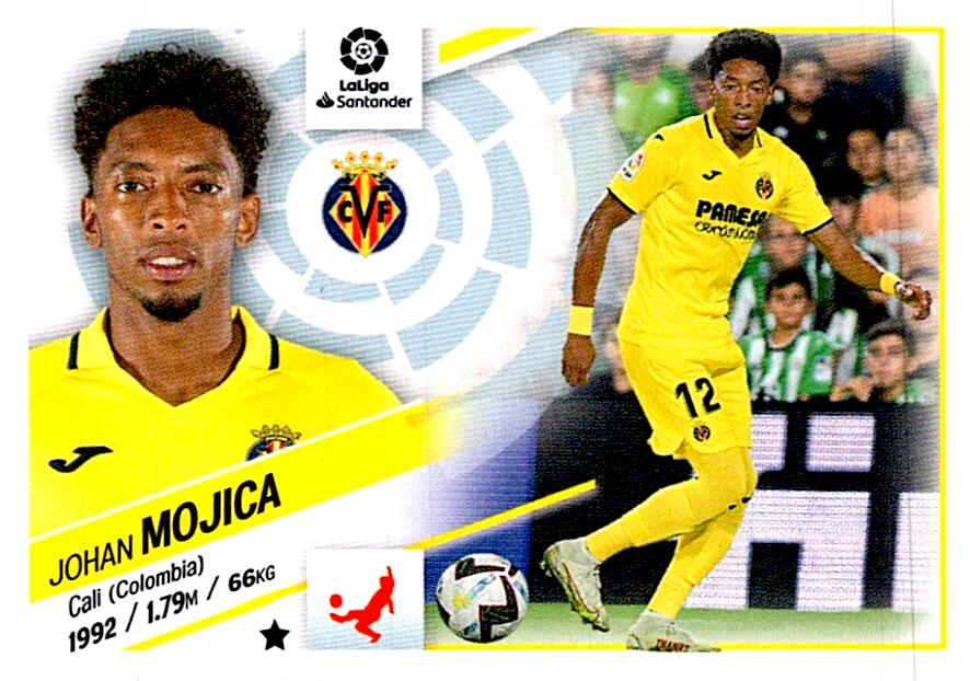 Cromo Liga Este 2022/2023 MOJICA ULTIMO FICHAJE Nº57 CUARTA EDICION