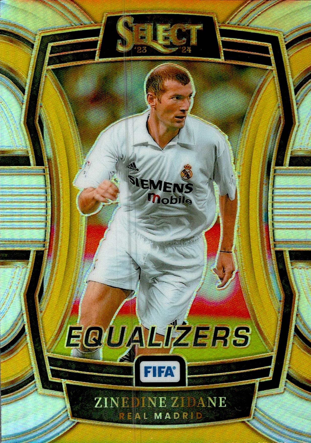 PANINI SELECT FIFA 2023/2024 ZINEDINE ZIDANE EQUALIZERS Nº25