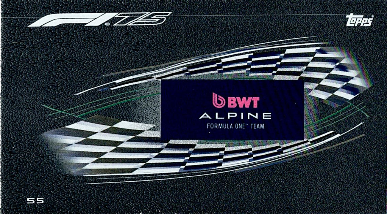 Turbo Attax 2025 LOGO ALPINE nº55