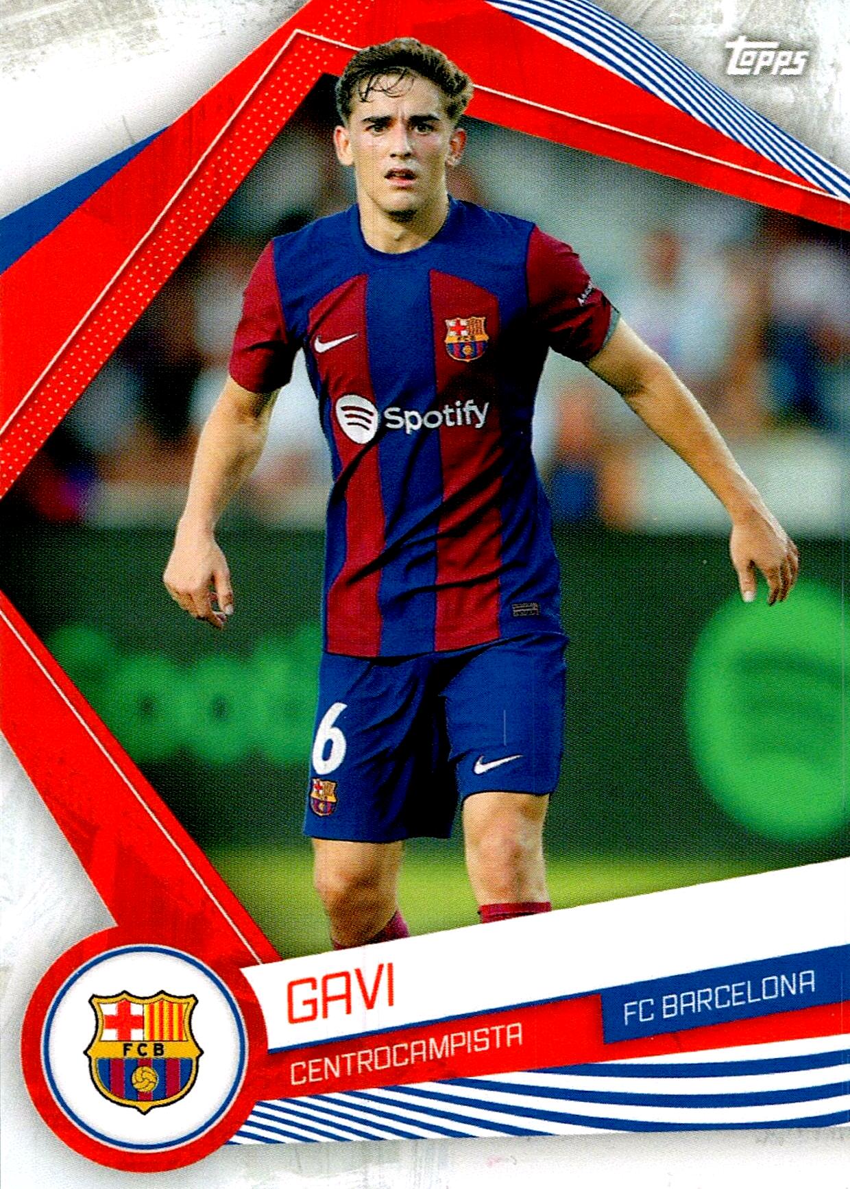 TOPPS FC BARCELONA 2022/2023 GAVI NºBAR-8