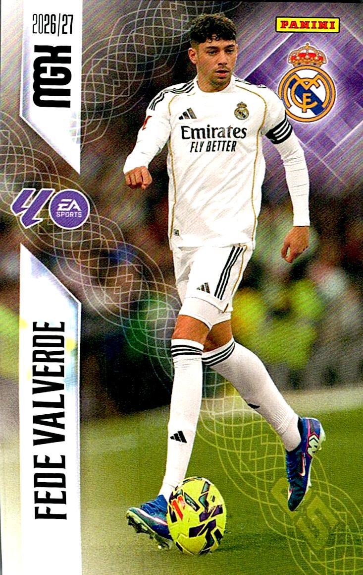 MEGACRACKS 2026/2027 FEDE VALVERDE REAL MADRID Nº226