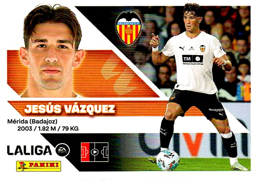 LIGA ESTE 2026/2027  VALENCIA CF JESÚS VÁZQUEZ Nº10