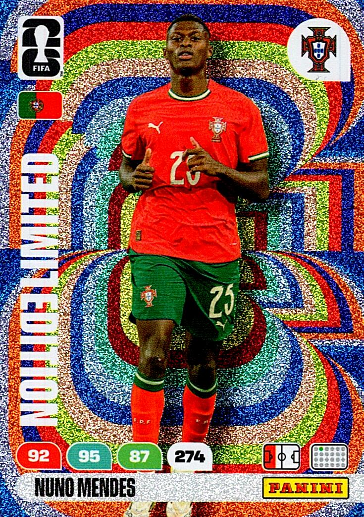 ADRENALYN WORLD CUP 2026 NUNO MENDES EDICION LIMITADA