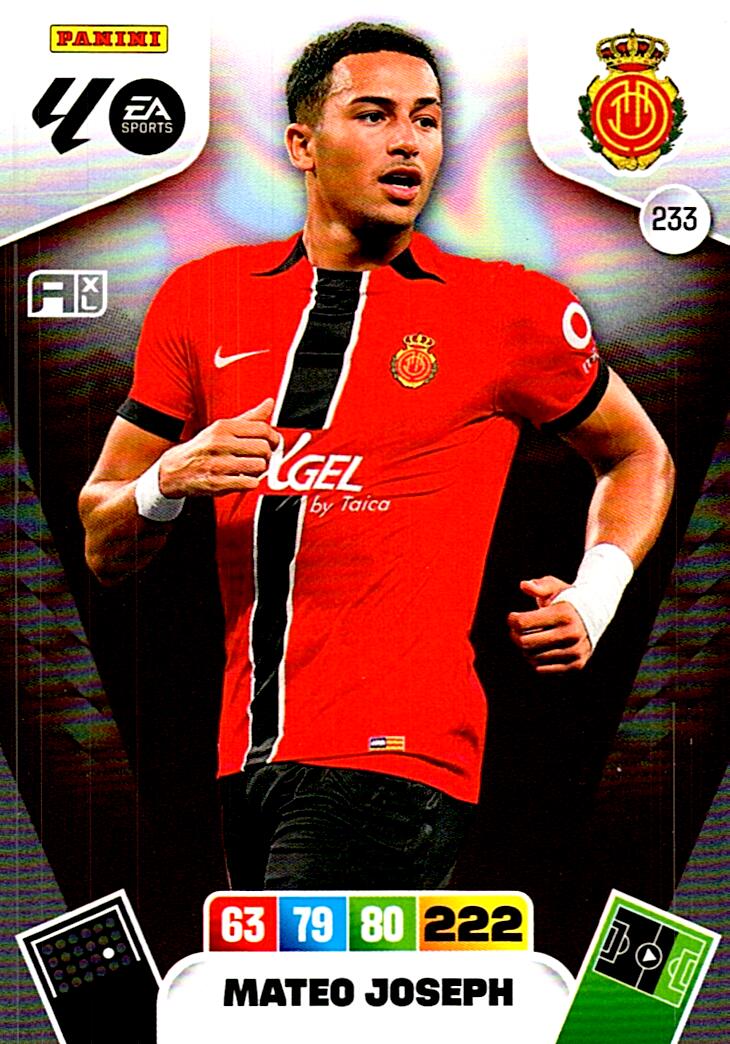 ADRENALYN LA LIGA 2025/2026 MATEO JOSEPH RCD MALLORCA Nº233
