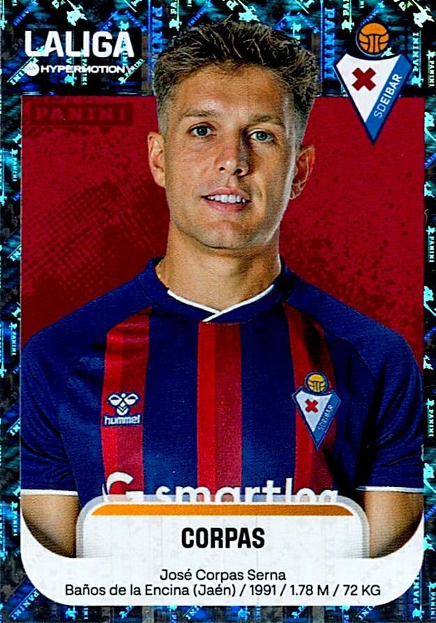 LALIGA HYPERMOTION 2025-26 CORPAS EIBAR Nº206