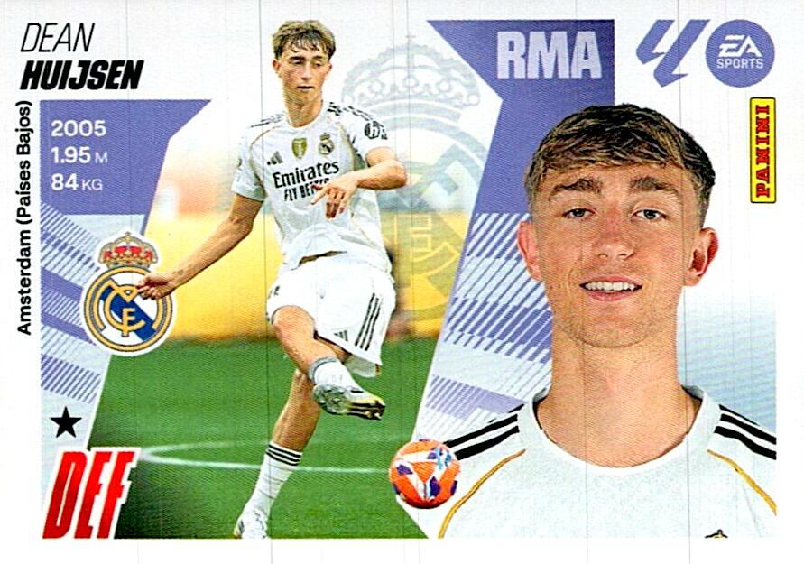 LIGA ESTE 2025/2026 ULTIMO FICHAJE HUIJSEN Nº1