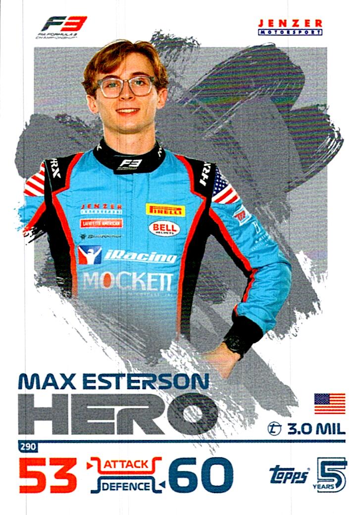 TOPPS TURBO ATTAX 2024 Nº290