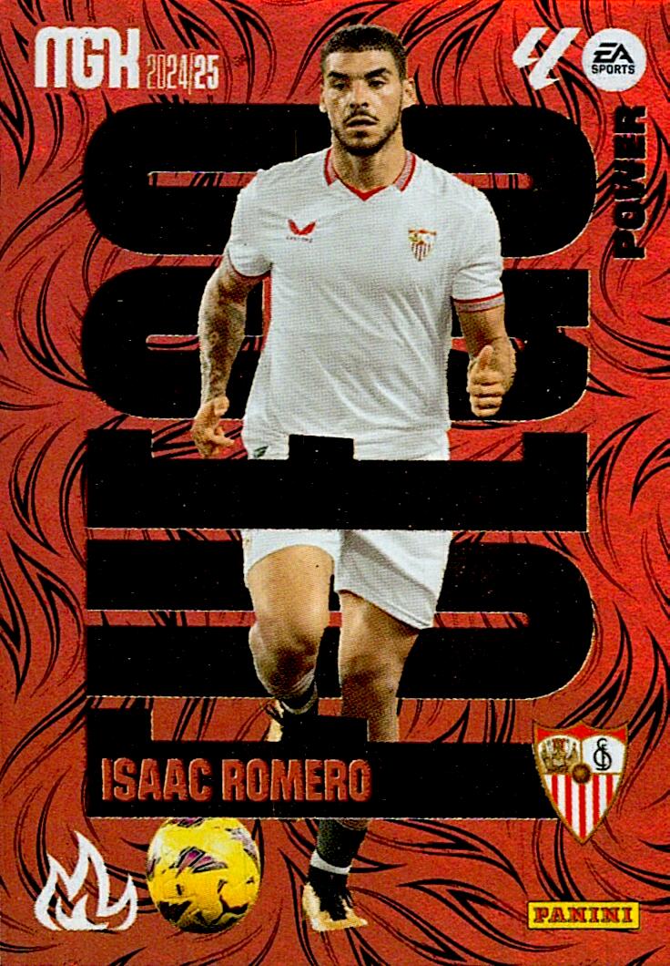 Megacracks 2024/2025 ISAAC ROMERO FUEGO POWER Nº P381