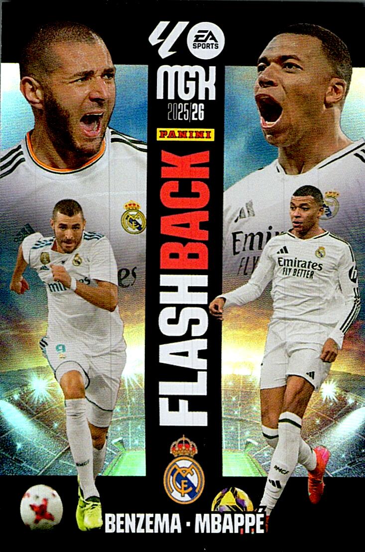 MEGACRACKS 2025/2026 BENZEMA / MBAPPE FLASH BACK Nº425