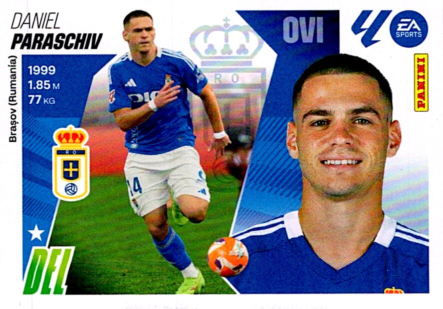 LIGA ESTE 2025/2026 REAL OVIEDO PARASCHIV Nº19
