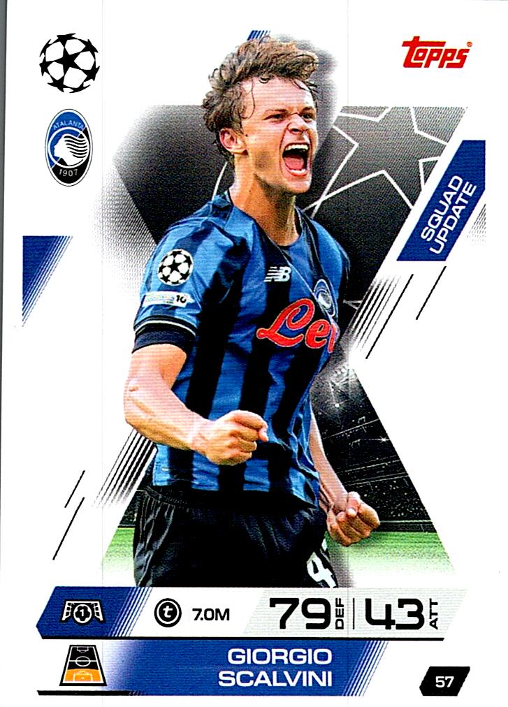 TOPPS MATCH ATTAX EXTRA 2025/26 GIORGIO SCALVINI Nº57