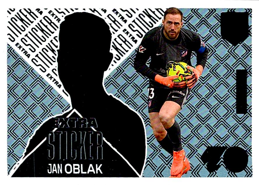 LIGA ESTE 2026/2027 EXTRA STICKER PLATA JAN OBLACK