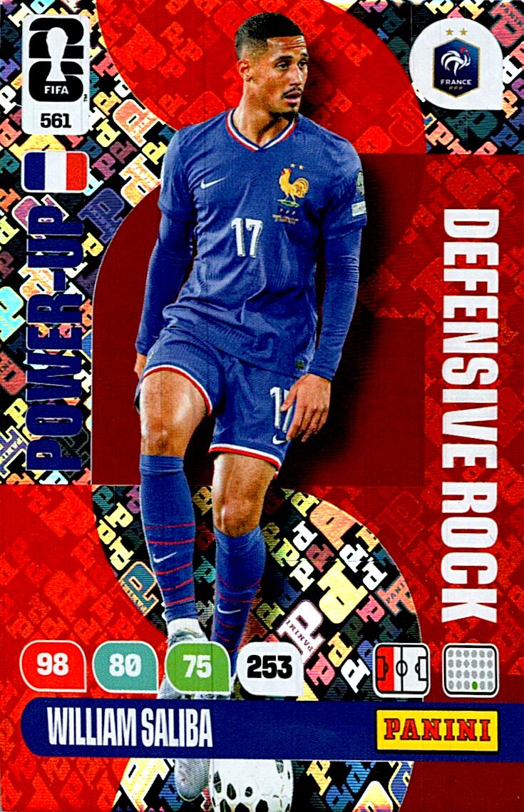 ADRENALYN WORLD CUP 2026 WILLIAM SALIBA DEFENSIVE ROCK Nº561