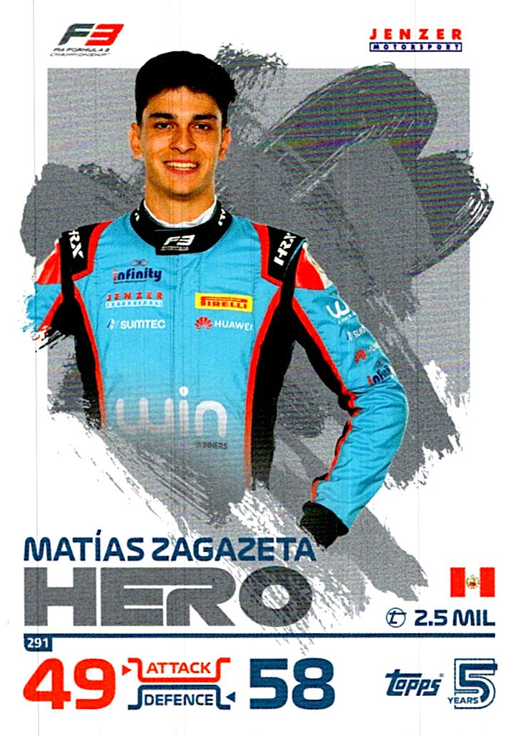 TOPPS TURBO ATTAX 2024 Nº291