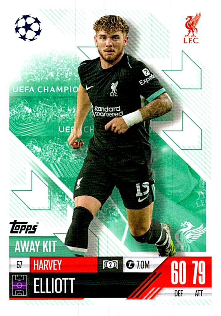 Match Attax Extra 2025 Harvey Elliott nº57