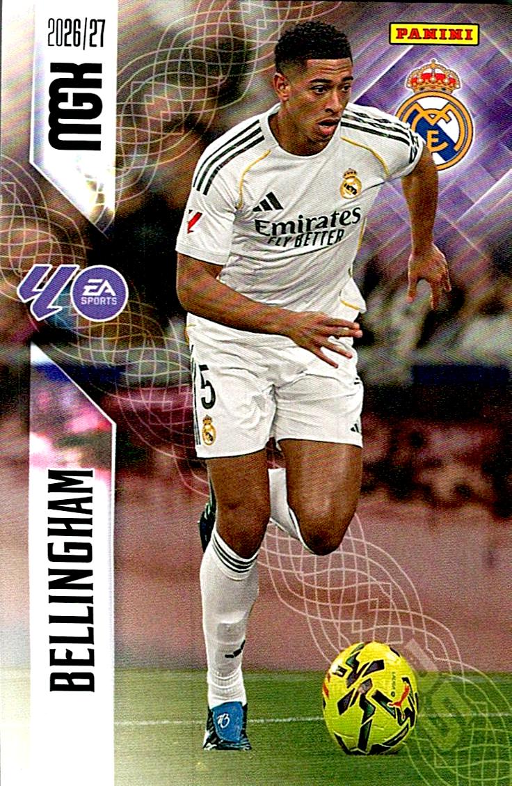 MEGACRACKS 2026/2027 BELLIINGHAM REAL MADRID Nº228