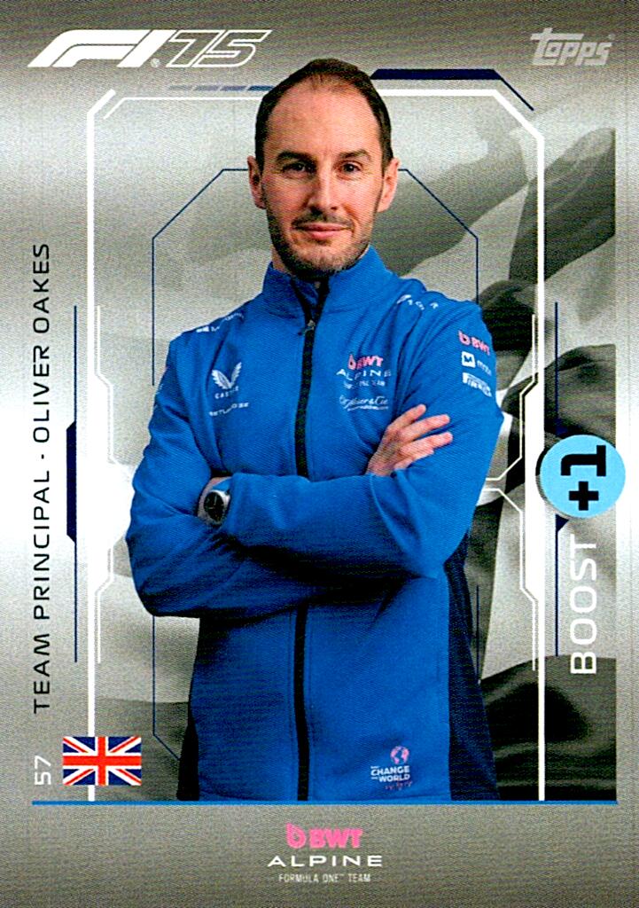 Turbo Attax 2025 OLIVER OAKES nº57