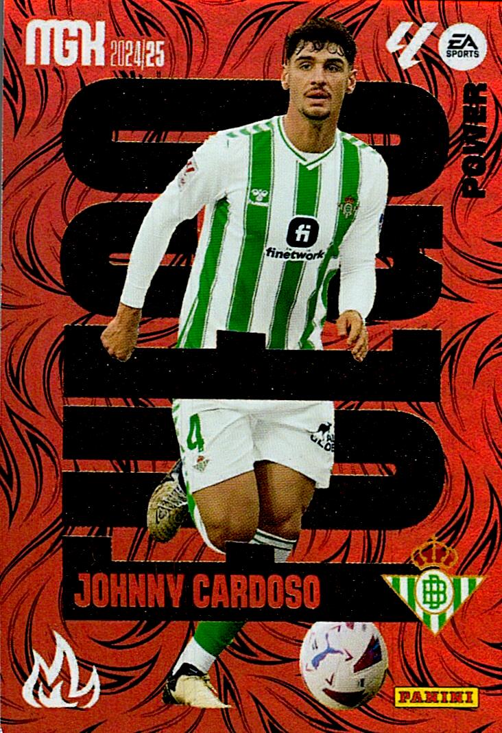 Megacracks 2024/2025 JOHNNY CARDOSO FUEGO POWER Nº P382