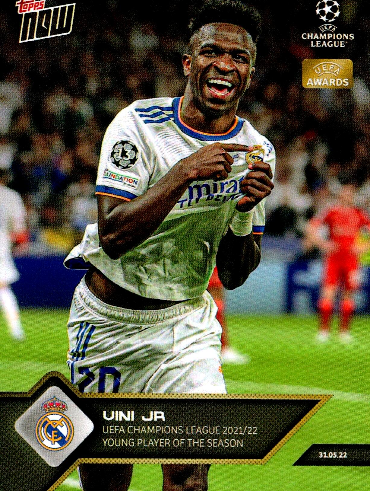 TOPPS NOW 2022 VINI JR Nº 173