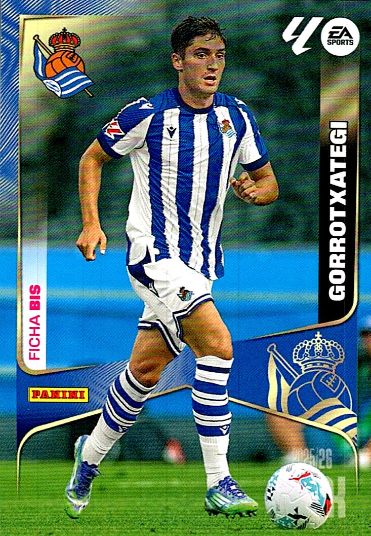 MEGACRACKS 2025/2026 GORROTXATEGI COLOCA Nº316 BIS SEGUNDA EDICION