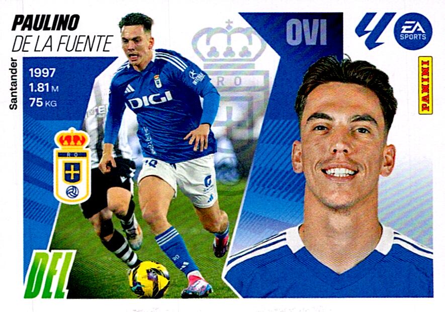 LIGA ESTE 2025/2026 REAL OVIEDO PAULINO Nº20