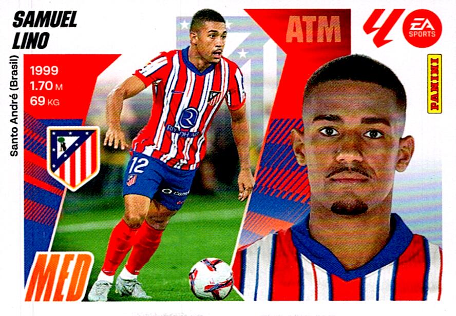 LIGA ESTE 2025/2026 ATLÉTICO DE MADRID SAMUEL LINO Nº15