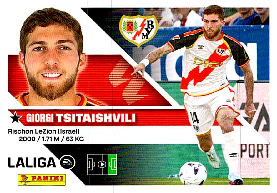 LIGA ESTE 2026/2027 GIORGI TSITAISHVILI Nº17 BIS COLOCA CUARTA EDICION