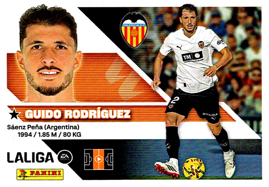 LIGA ESTE 2026/2027  VALENCIA CF GUIDO RODRÍGUEZ Nº12