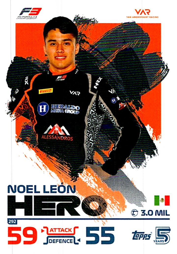 TOPPS TURBO ATTAX 2024 Nº292