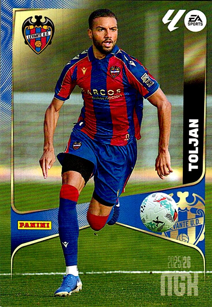 MEGACRACKS 2025/2026 TOLJAN LEVANTE UD Nº202 SEGUNDA EDICION