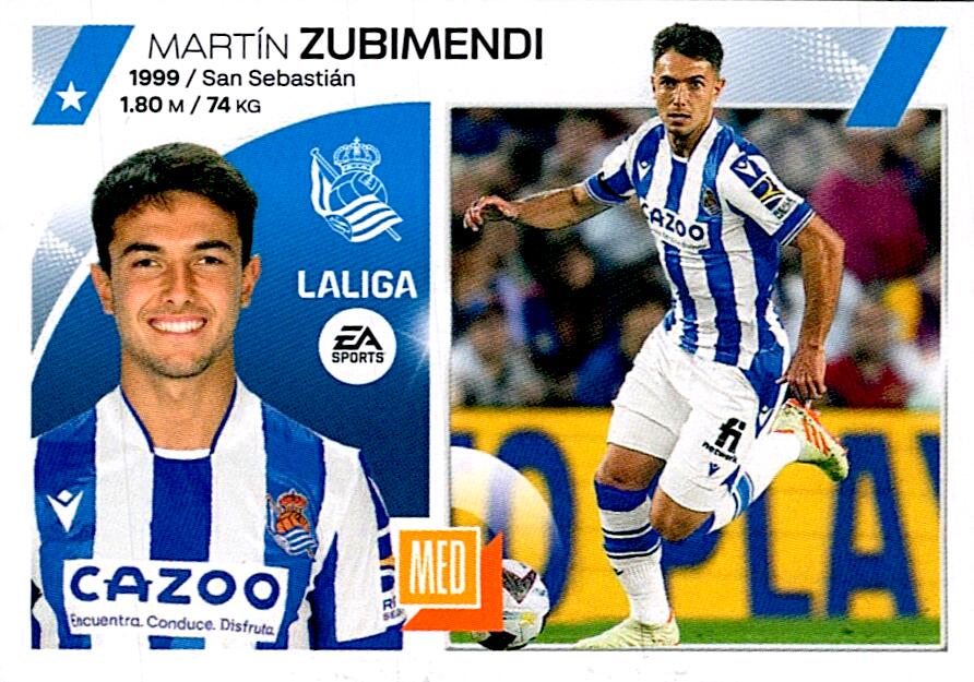 LIGA ESTE 2023/24 ZUBIMENDI REAL SOCIEDAD 12