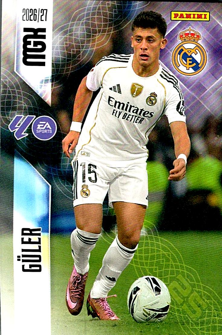 MEGACRACKS 2026/2027 GULLER REAL MADRID Nº229