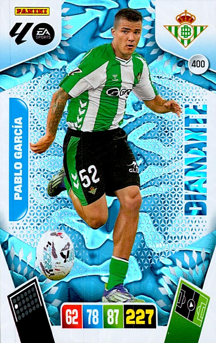 ADRENALYN LA LIGA 2025/2026 PABLO GARCIA DIAMANTE Nº400