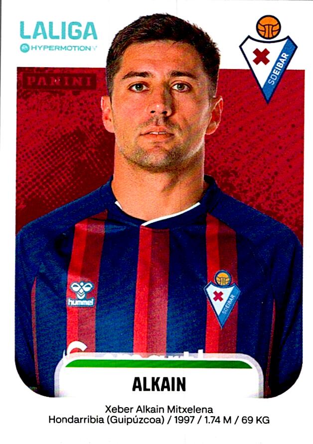 LALIGA HYPERMOTION 2025-26 ALKAIN EIBAR Nº208A