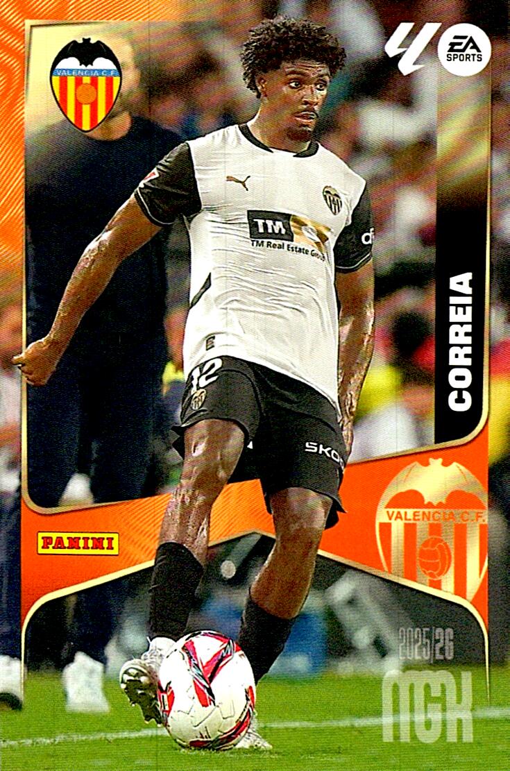 MEGACRACKS 2025/2026 CORREIA VALENCIA CF Nº347