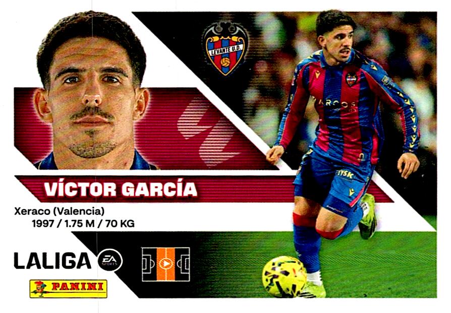 LIGA ESTE 2026/2027  LEVANTE UD VICTOR GARCÍA Nº14A
