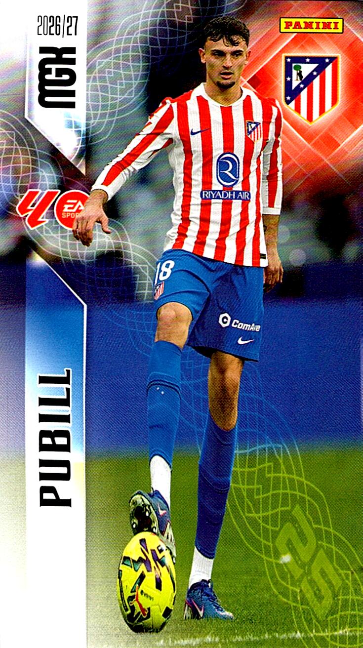 MEGACRACKS 2026/2027 PUBILL ATLÉTICO DE MADRID Nº60