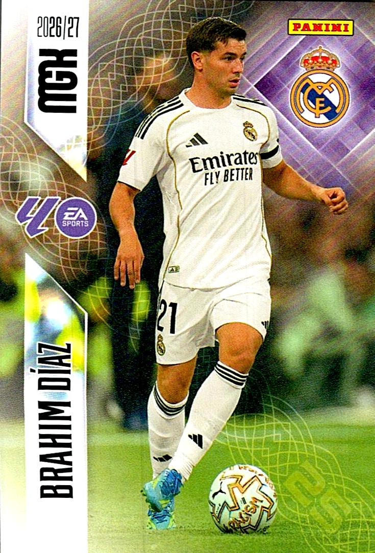 MEGACRACKS 2026/2027 BRAHIM DÍAZ REAL MADRID Nº230