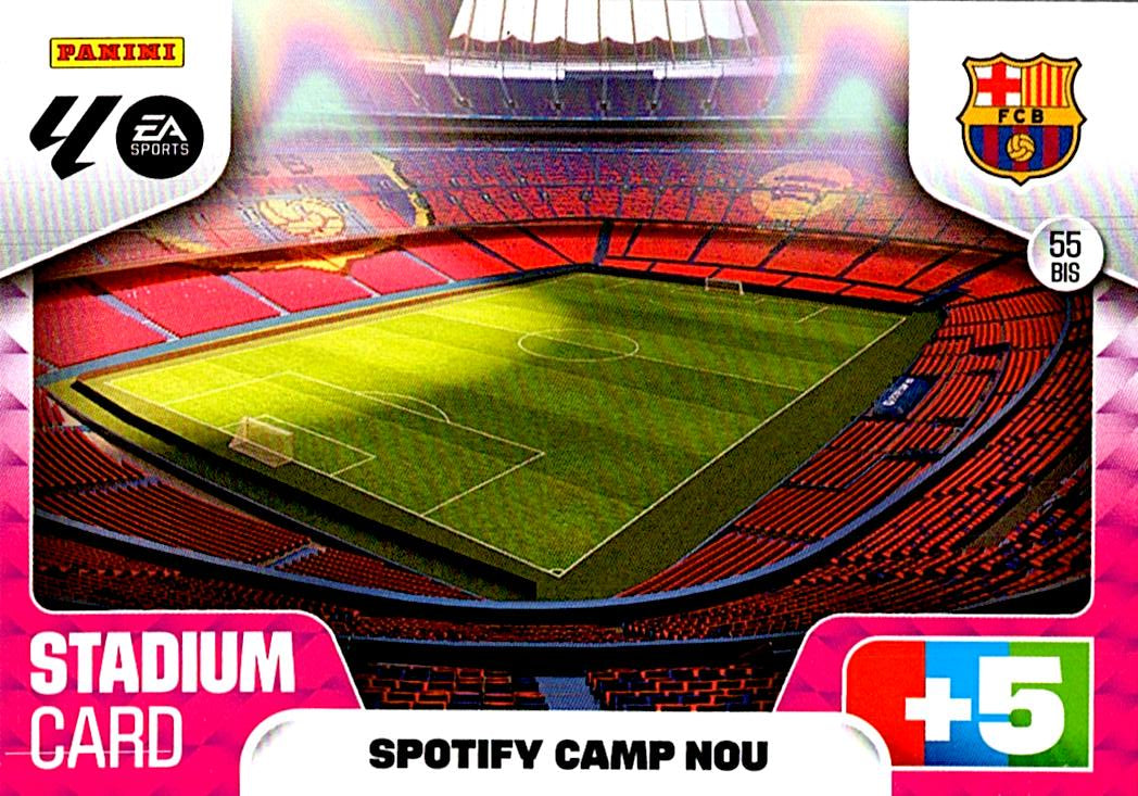 ADRENALYN LA LIGA 2025/2026 SPOTIFY CAMP NOU FC BARCELONA Nº55 BIS