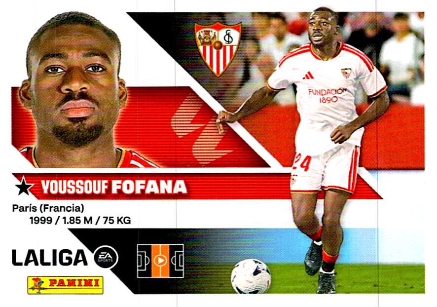 LIGA ESTE 2026/2027 YOUSSOUF FOFANA Nº11 BIS COLOCA CUARTA EDICION
