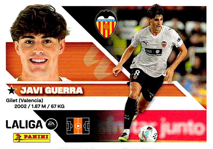 LIGA ESTE 2026/2027  VALENCIA CF JAVI GUERRA Nº13