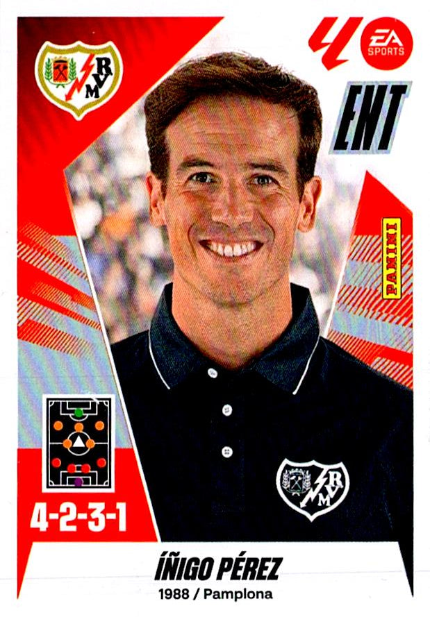 LIGA ESTE 2025/2026 RAYO VALLECANO IÑIGO PEREZ Nº2