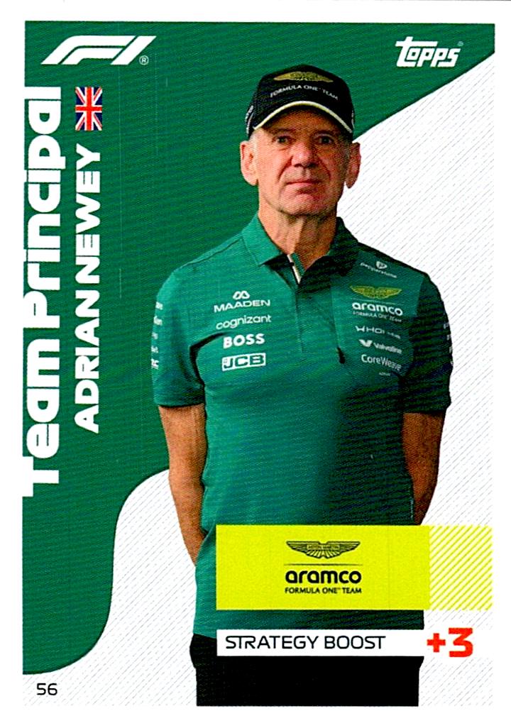 TURBO ATTAX FORMULA 1 2026 ADRIAN NEWEY Nº56